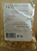 Couennes de porc frites