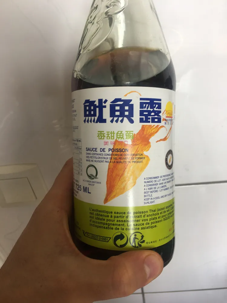 Sauce De Poisson 725 ML Squid Brand (nam pla)
