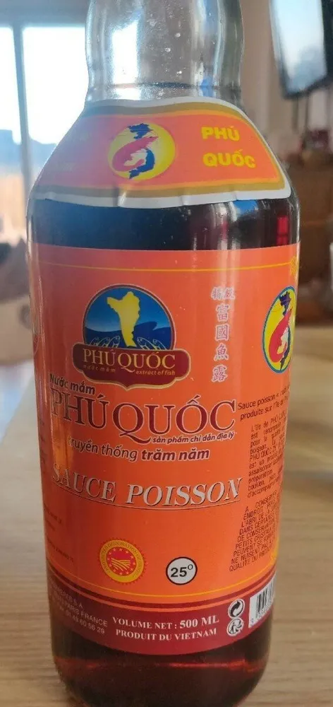 Sauce poisson  phu Quoc