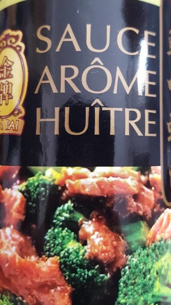 Sauce arome huitre