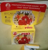 Preparation pour soupe pho