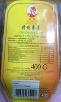 Gingembre confit