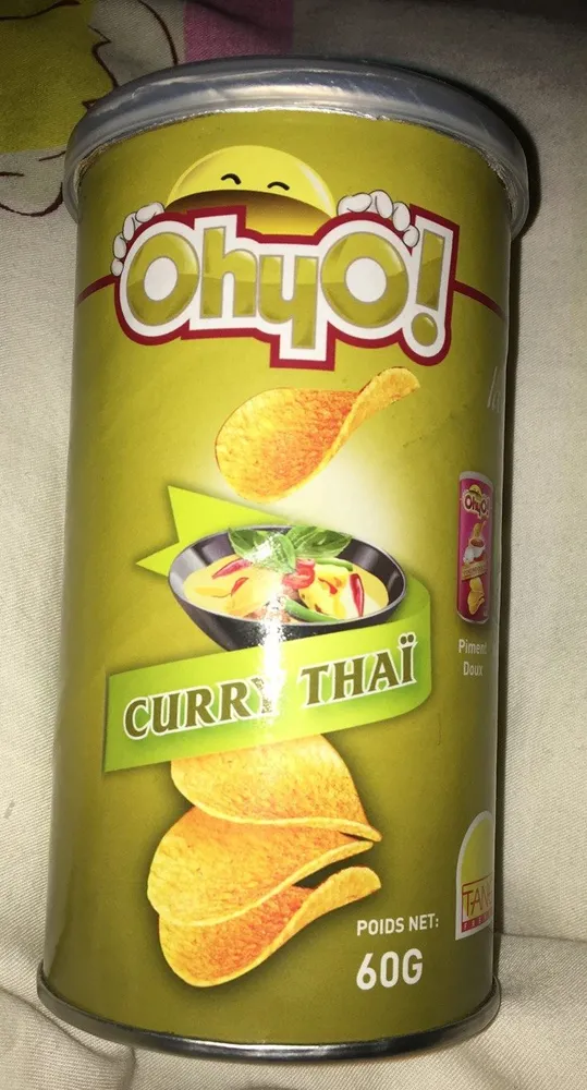 Chips curry thaï
