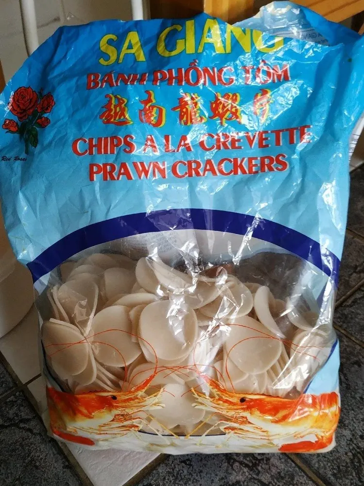 Chips a la crevette