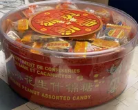 Assortiment de confiseries sésame et cacahuètes