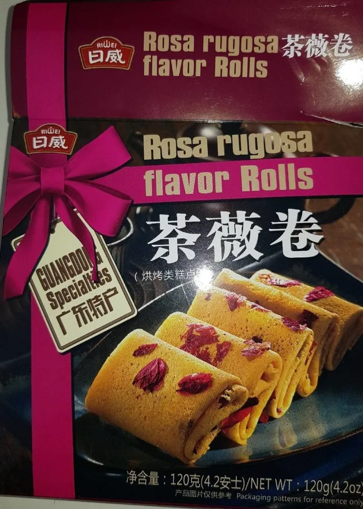 Rosa rugosa flavor rolls