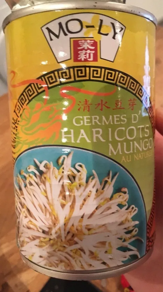 Germes d haricot mungo au naturel