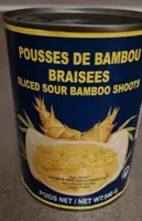 POUSSE DE BAMBOU BRAISEES