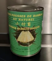 Jeunes pousses de bambou au naturel
