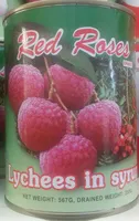 Lychees au sirop