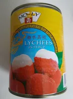 Lychees Au Sirop, Marque Mo-ly