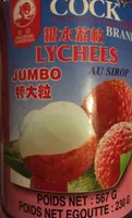 Lychees au sirop