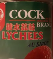 Lychees au sirop