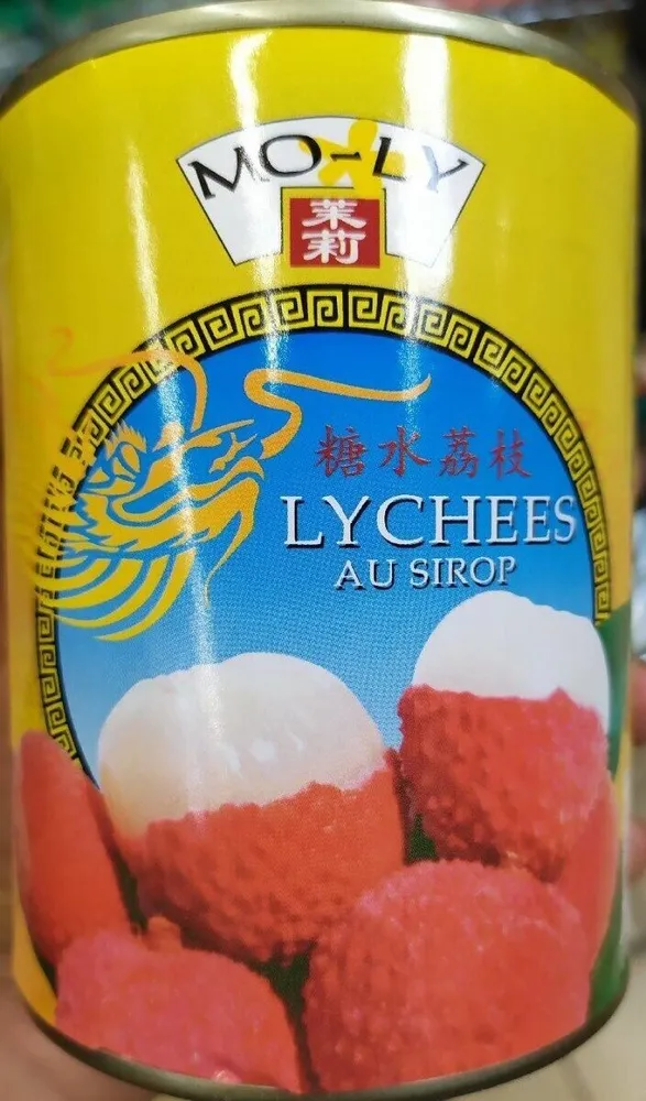 Lychees au sirop