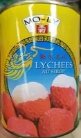 Lychees au sirop