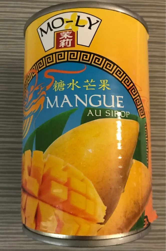 Mangue au sirop