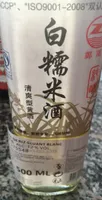 Alcool riz gluant blanc