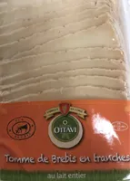 Tomme de brebis en tranche