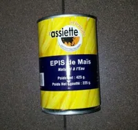 Épis de Maïs 225g naturel à l'eau