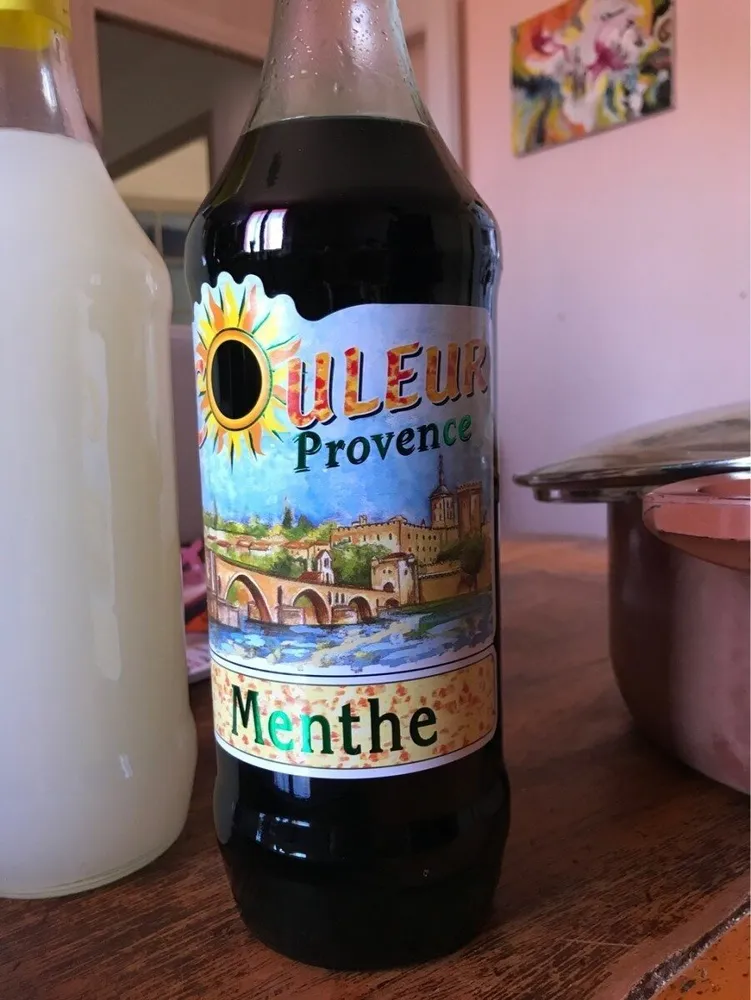 Sirop de menthe
