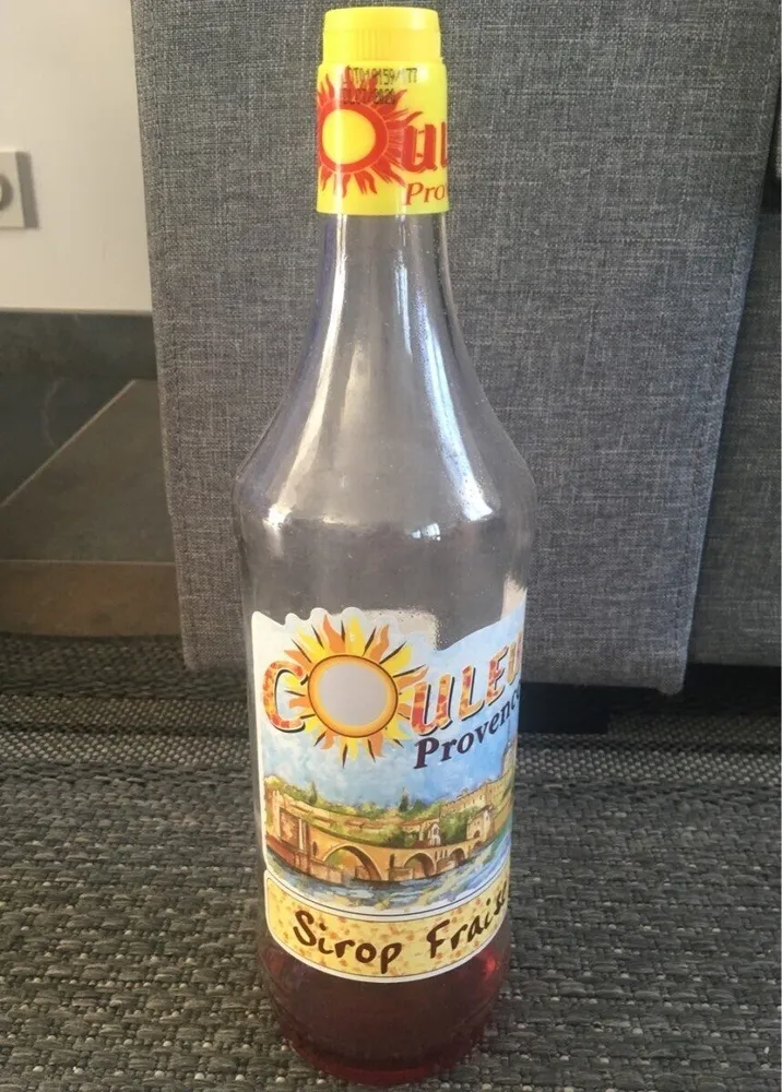 Couleur Provence Sirop de fraise