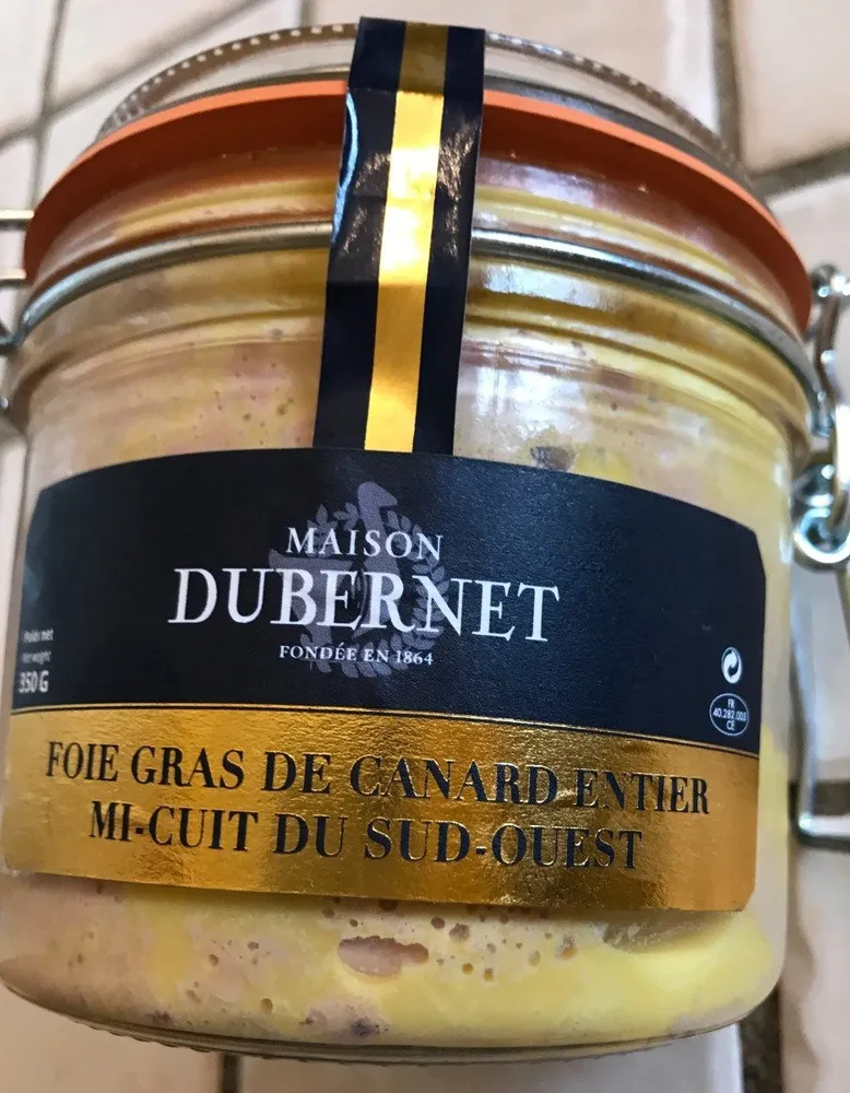 Foie gras de canard entier mi-cuit du Sud-Ouest