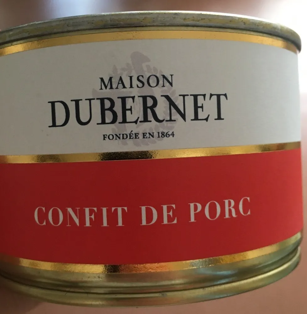 Confit de porc