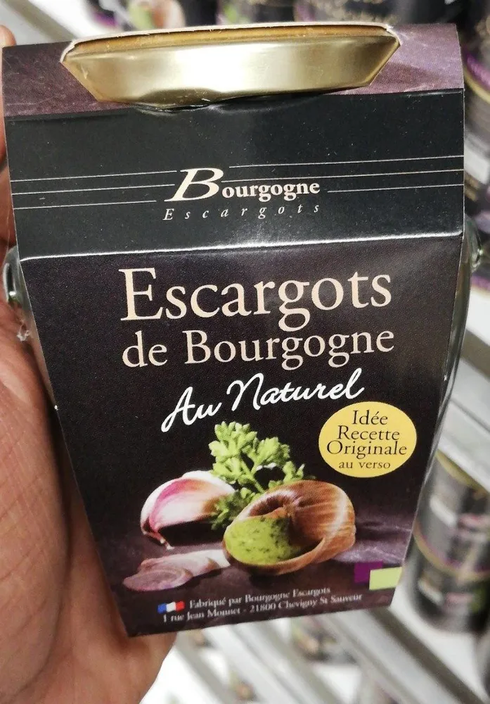 Escargot de Bourgogne au naturel