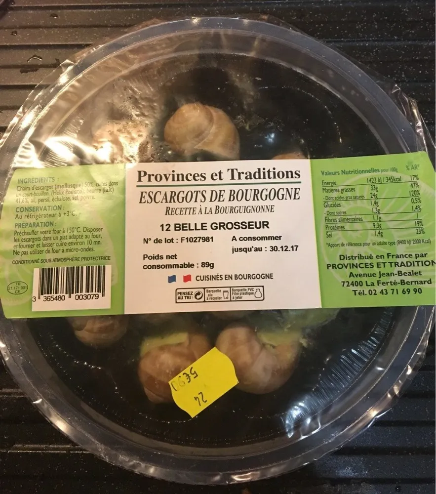 Escargots de bourgogne