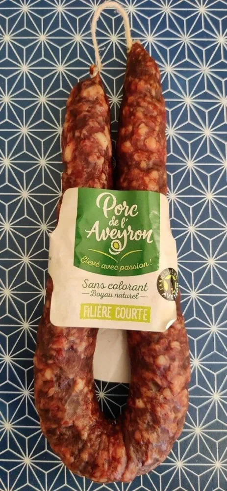 Saucisse sèche de foie