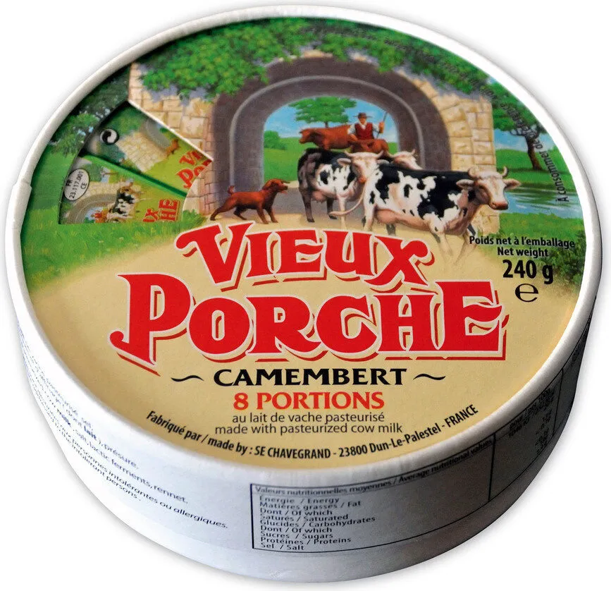 Camembert portions