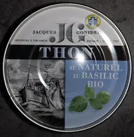 Thon au naturel au basilic bio