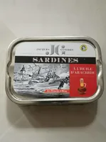 Sardines à l'huile d'arachide