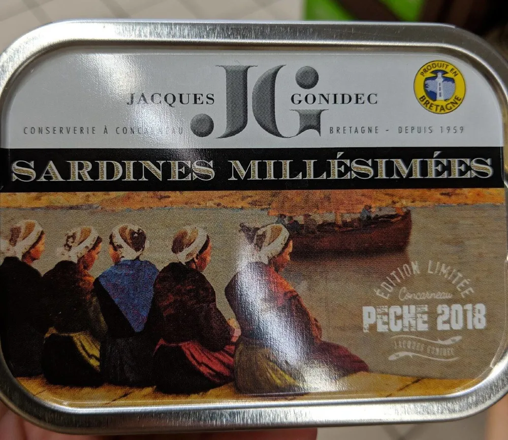 Sardines millésimées