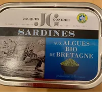Sardines aux algues bio de bretagne