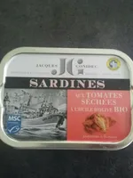Sardines aux tomates séchées à l'huile d ' olive bio