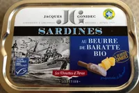 Sardines au Beurre de Baratte Bio