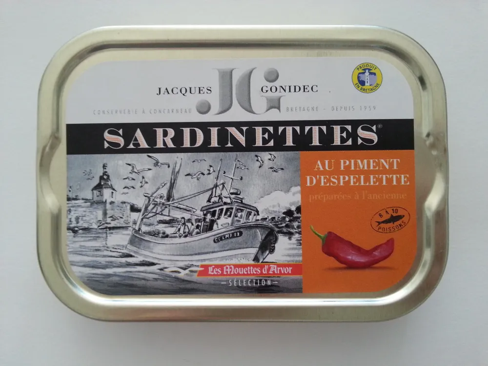Sardinettes au piment d'Espelette