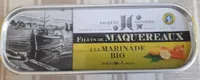 Filets de maquereaux à la marinade Bio