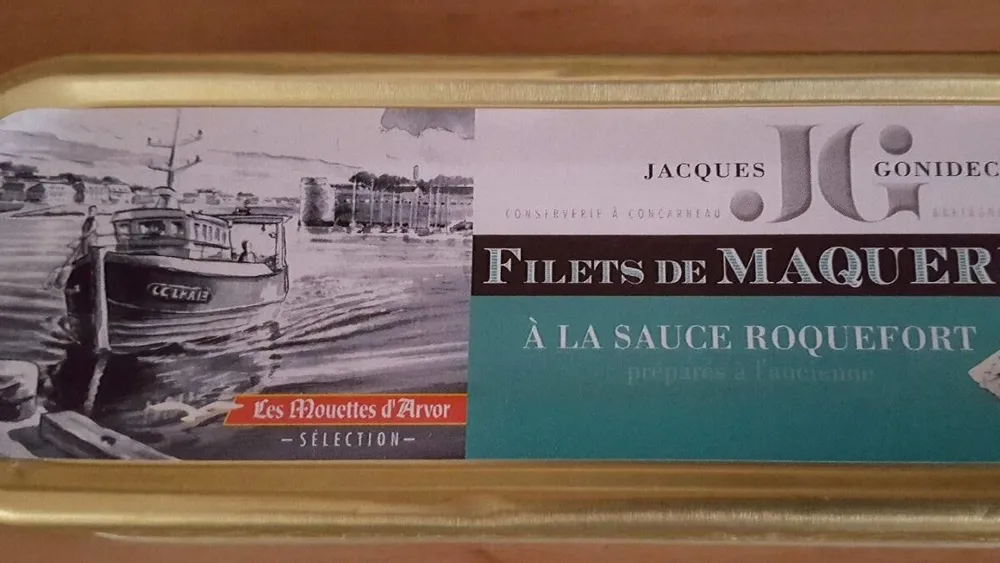 Filet de maquereaux sauce roquefort