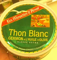 Thon Blanc Germon à l'huile d'olive vierge extra