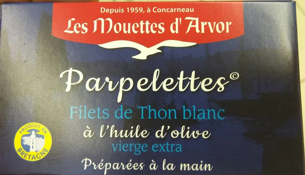 Parpelettes - Filets de thon blanc à l'huile d'olive vierge extra