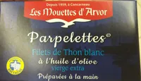 Parpelettes - Filets de thon blanc à l'huile d'olive vierge extra