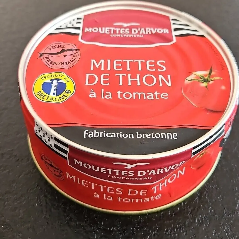miettes de thon à la tomate