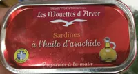 Sardines à l'huile d'arachide