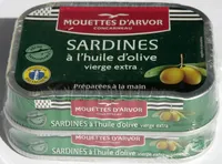 Sardines à l'huile d'olive vierge extra