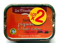 Sardines piquantes à l'huile d'olive vierge extra