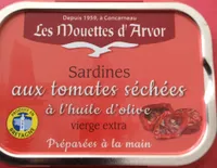 Les Mouettes D'arvor Sardines In Sun Dried Tomato Sauce