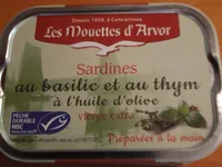 Sardines au basilic et au thym
