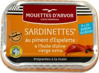 Sardinettes au piment d'espelette
